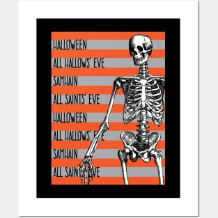 Mr. Skeleton |  Halloween Posters and Art